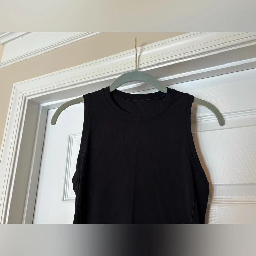 Lululemon All Aligned Midi Dress Black Size 2 - Picture 4 of 6